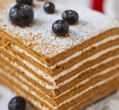 Honey cake layers