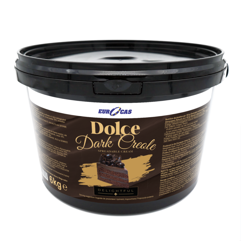 Dolce Dark Creole dark chocolate cream Eurocas
